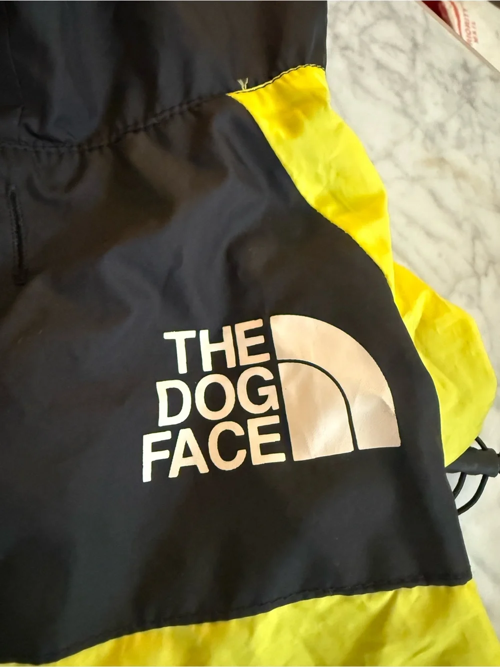Pupreme x The Dog Face B.A.T.N. Dog Raincoat Windbreaker Size Large